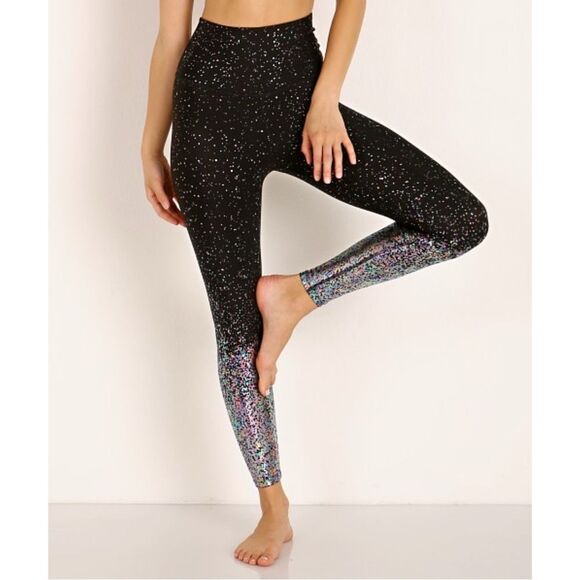 Beyond Yoga Alloy Ombre High Waisted Midi Legging Iridescent Speck XS - Picture 1 of 12